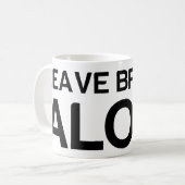 Britneyを放っておいて下さい コーヒーマグカップ (正面左)