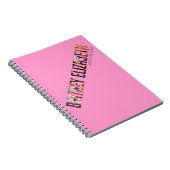 Britneyエリザベスのロゴ ノートブック (右側)