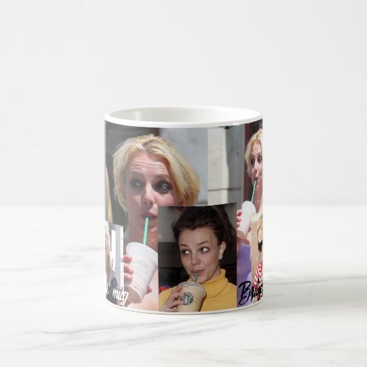 Britney Spears' mug コーヒーマグカップ (中央)
