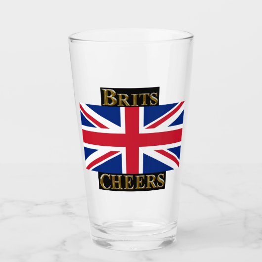 BRITS応援 タンブラーグラス (正面)