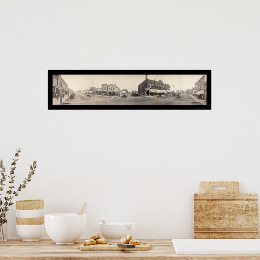 Britt, IA写真1908 ポスター (キッチン)