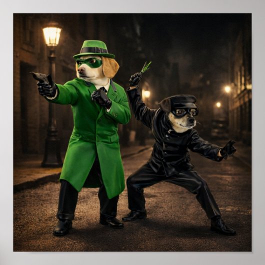 "Britt Reid & Kato" ポスター (正面)