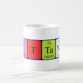 Brittaney期別テーブル名mag コーヒーマグカップ (中央)