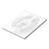 BRITTANYスパニエル犬メモ帳 ノートパッド (回転)