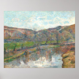 Brittany Landscape - Paul Gauguin Fine Art ポスター