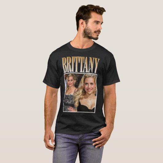 Brittany Murphy Classic T-Shirt Tシャツ (正面フル)
