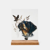 Brittany Spaniel アクリルサイン (正面)