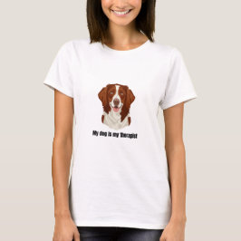 Brittany Spaniel Tシャツ