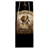 Brittany Spaniel & Woodcock Hunt ワインギフトバッグ (裏面)