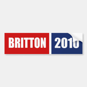 BRITTON 2010年 バンパーステッカー