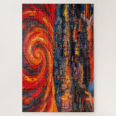 Brixham Harbor: Gallery Edition Solar Vortex ジグソーパズル (縦)