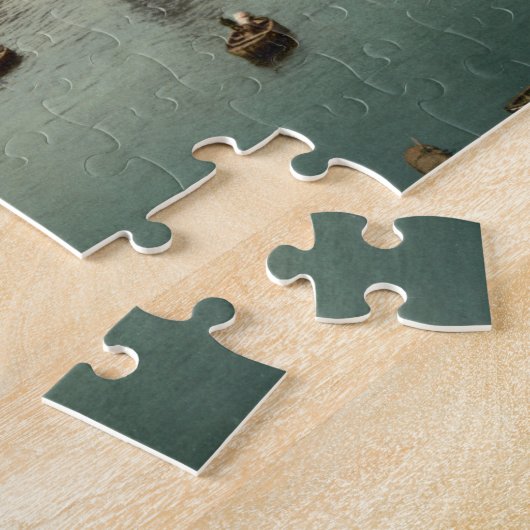 Brixham I、デボン、イギリス ジグソーパズル (側面)