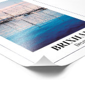 Brixham Marina, English Riviera, Devon フォトプリント (角)