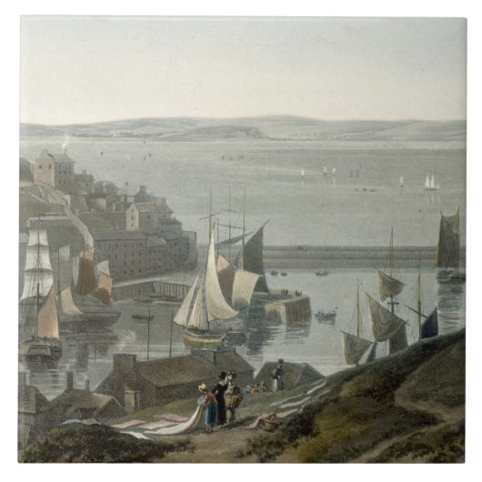 Brixham、Torbay、「Voyの容積VIIIからのデボン、 タイル (正面)