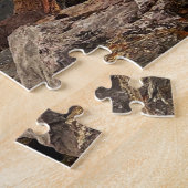 Brixham Twilight: Fiery Sunset & Rocky Coast ジグソーパズル (側面)