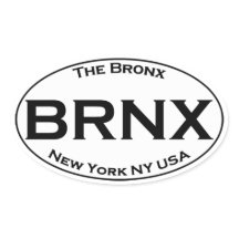 BRNX – ブロンクス・ニューヨーク楕円ロゴ