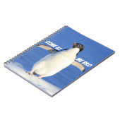 Broのおもしろいなミームのペンギンを私で来られる ノートブック (左側)