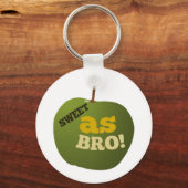 BROのような緑のリンゴ キーホルダー (正面)