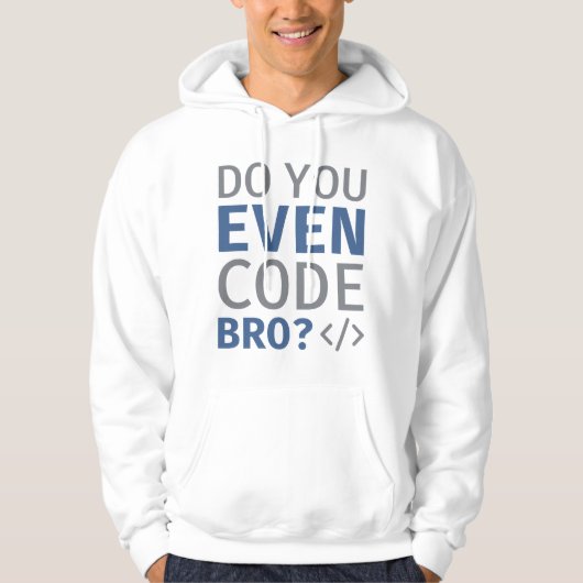 Broのコードを作成する パーカ (正面)