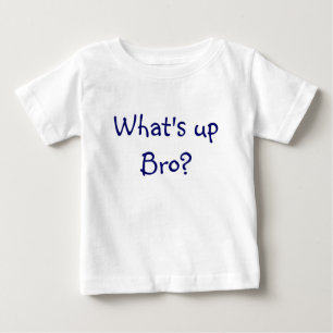 Broの上に何がありますか。 ベビーTシャツ