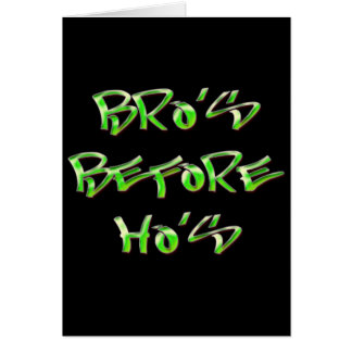 Broの前のHo