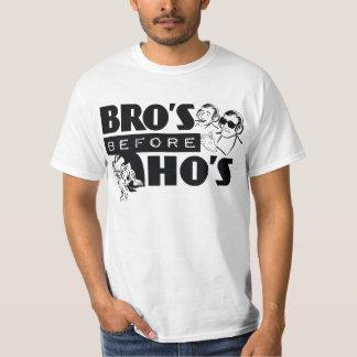 Broの前のHo Tシャツ
