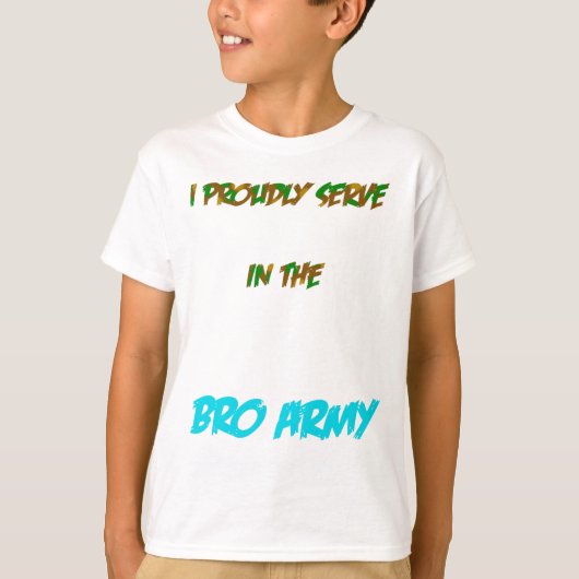 Broの軍隊 Tシャツ (正面)