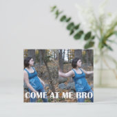 broは、@私を来ます ポストカード (スタンド正面)