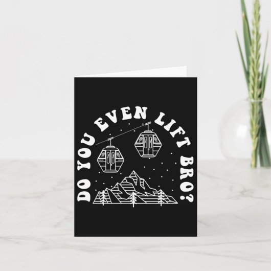 Broを持ち上げる カード (正面)