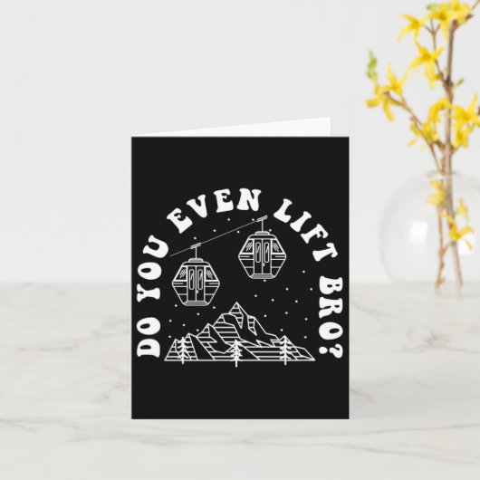 Broを持ち上げる カード (黄色い花)