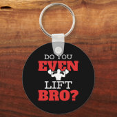 Broを持ち上げる キーホルダー (正面)