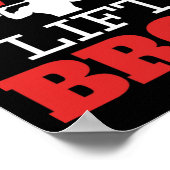 Broを持ち上げる ポスター (角)