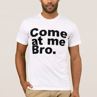 broを私で来られる tシャツ