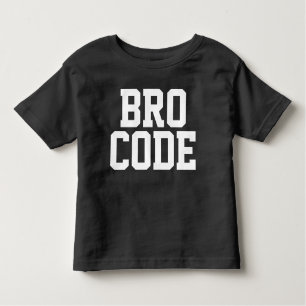 BROコード トドラーTシャツ