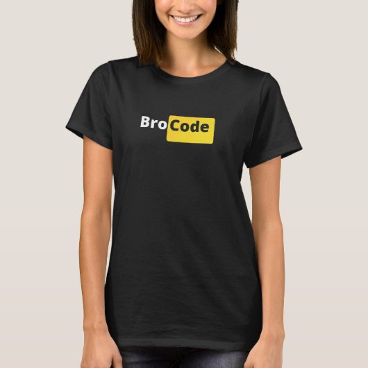 Broコード Tシャツ (正面)
