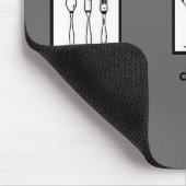 Bro法律停止喫煙! マウスパッド (コーナー)