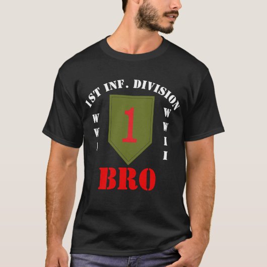 BRO第1の歩兵部隊 Tシャツ (正面)