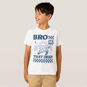 Bro、それは深いTシャツではない – Chill Vibes Only Tシャツ (正面フル)