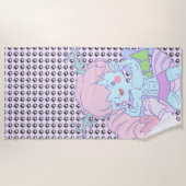 Bro-はカチカチのビーチタオル(文字無し)があるように確認します私を ビーチタオル (正面)