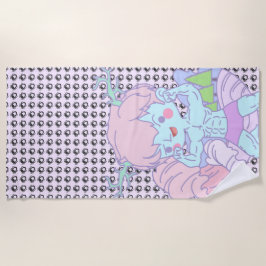 Bro-はカチカチのビーチタオル(文字無し)があるように確認します私を ビーチタオル