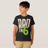 Bro 俺 6歳だぜ – 6歳の誕生日おめでとう ボーイズ tシャツ (正面フル)