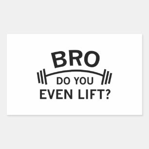Bro、持ち上がりますか。 長方形シール