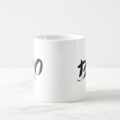 "Bro" 書道 マグカップ - 友情の象徴 (中央)
