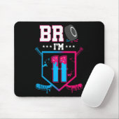 Bro I'm 11 Year Old Hockey Ice Cream Drip 11th Bir マウスパッド (マウス)