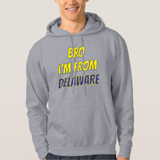 Bro I'm From Delaware パーカ