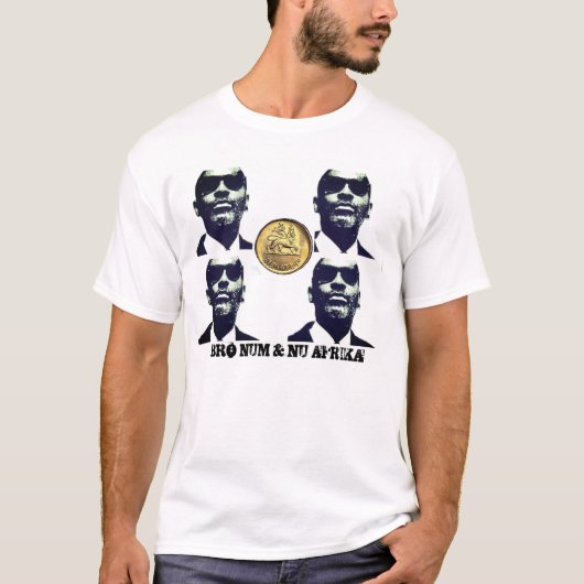 BRO NUM LION OF JUDAH Tシャツ (正面)