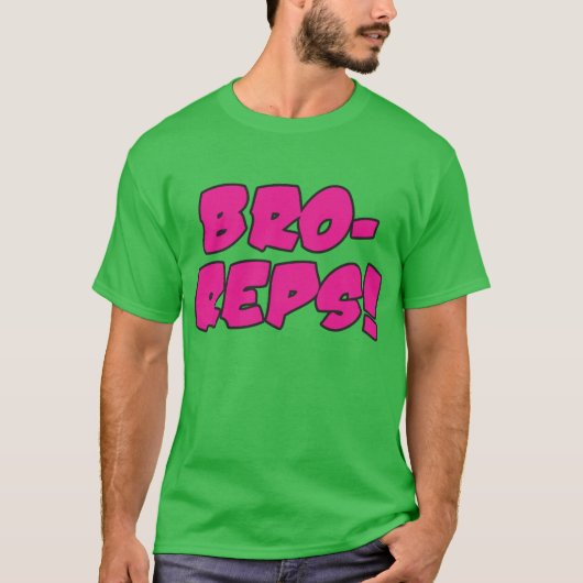 Bro Reps Tシャツ (正面)