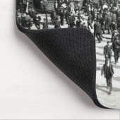 Broad Streetの駅、ロンドン、c.1890 マウスパッド (コーナー)