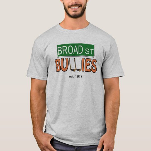 Broad StreetはTシャツをいじめます Tシャツ (正面)