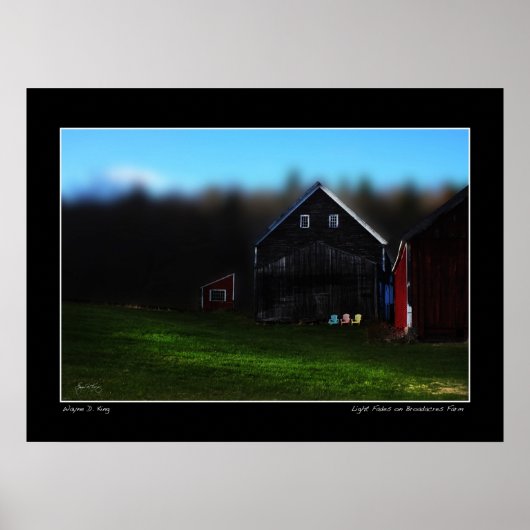 Broadacresファームイメージ専用ポスターのライトフェード ポスター (正面)